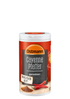 Cayenne-Pfeffer gemahlen